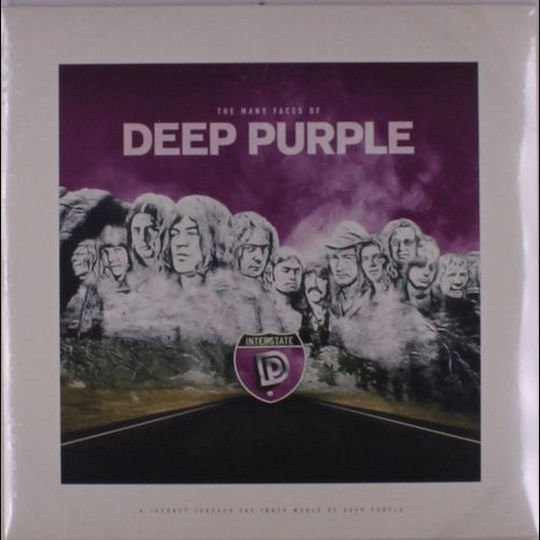 V A Many Faces Deep Purple Coloured 2 Vinyl