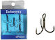 Fishing Hooks – Fishing Treble Hooks 5 Units High Strength Treble Fishing Hooks 6# Fishing Hooks