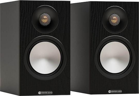 Monitor Audio Bronze 50 7G Ζεύγος Ηχείων Hi-Fi Βιβλιοθήκης 100W 2 Δρόμων Π18.5xΒ32.8xΥ33.5εκ. Μαύρο