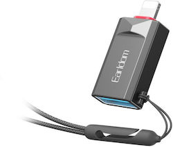 Earldom Et-ot87l Adapter Lightning M To Usb-a F White