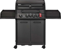Enders Grătar Pe Gaz Cu 4 Plite De Bucătărie 10.5kW Cu Arzător Lateral 2.9kW Enders Grătar Pe Gaz Cu 4 Plite De Bucătărie 10.5kW Cu Arzător Lateral 2.9kW