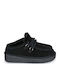 Nordic Clog Closed-Toe Women's Black Slippers
