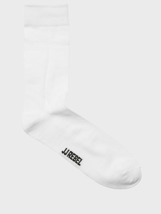 JJ Rebel Men's Socks White 5Pack