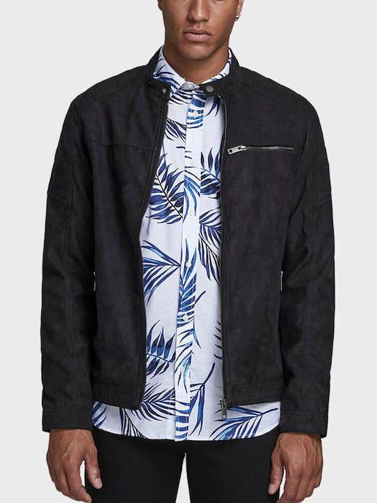 Jack & Jones Jacket Black/Fake Suede