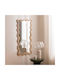 Atmosphera Wall Mirror with Beige Wooden Frame 100x48cm 1pcs