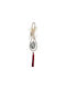 Kalliopi Silver Handmade Окачен Гоури Бежов от Дървο 2026 7см 1бр