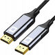 Кабел DisplayPort мъжки - 1м Сив (CO2-0158)