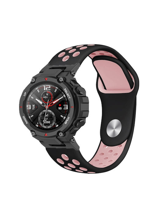 Armband Silikon Schwarz (Amazfit T-Rex 2)
