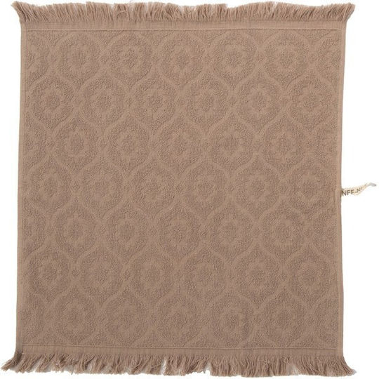 Nef-Nef Homeware Tea Towel in Beige Color 50x50cm