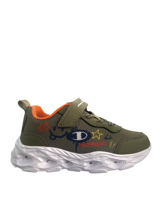 Champion Παιδικά Sneakers με Σκρατς & Φωτάκια Π...