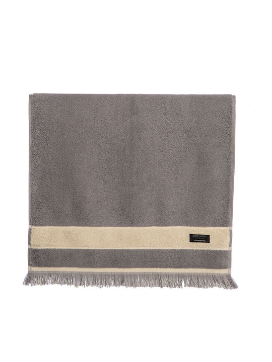 Nef-Nef Homeware Кърпа за лице Sentimen 50x90см. Сив Тегло 550гр/кв.м