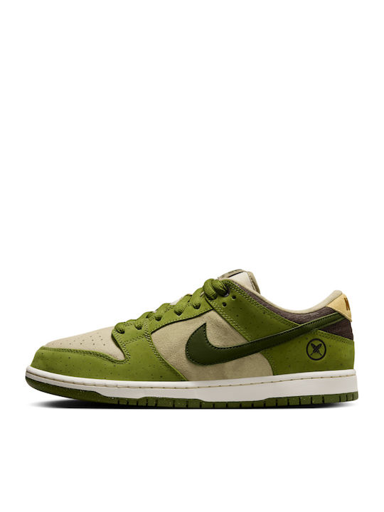 Sb Dunk Low Sneakers Asparagus