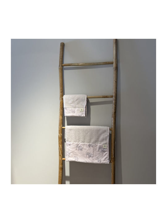 Grandes Suenos Prosop de Corp pentru Bebeluși Alb 75 cmx100cm Grandes Suenos Prosop de Corp pentru Bebeluși Alb 75 cmx100cm