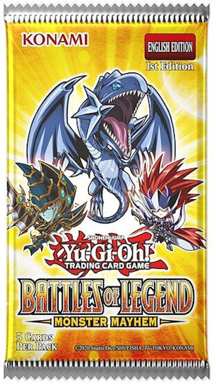 Yu-Gi-Oh Battle Legends Monster Mayhem Booster 1 Pc Kon191996
