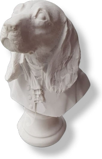 Decorative Dog Polyresin A 14x5cm