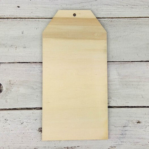 Ξύλινη Ετικέτα Βάση Ημερολογίου 22x11x0,4cm