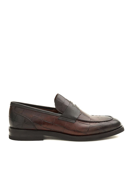 Men's Leather Loafers Brown