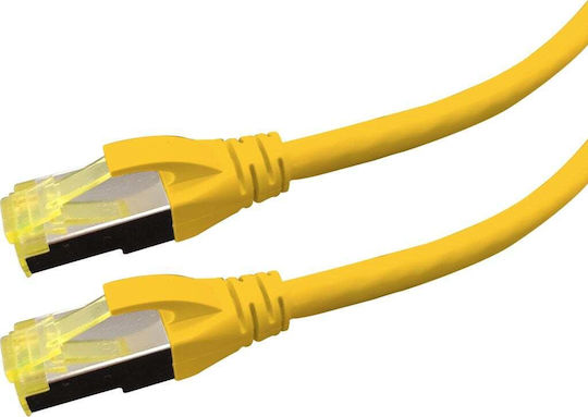 Logon S/FTP Cat.6 (Gigabit) Καλώδιο Δικτύου Ethernet 20m Κίτρινο