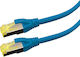 Logon S/FTP Cat.6 Cablu de rețea Ethernet 1m Albastru 1buc