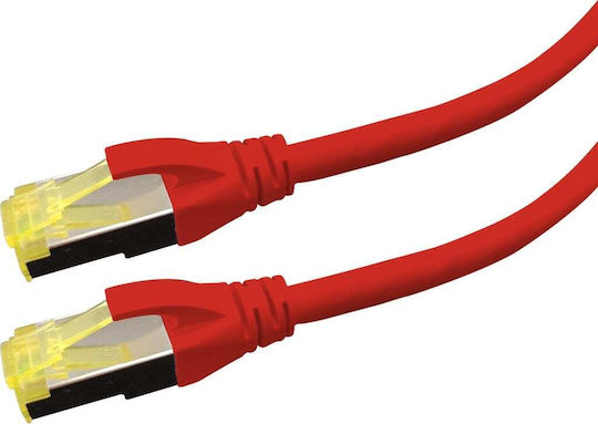 Logon S/FTP Cat.6 Cablu de rețea Ethernet 0.5m Roșu 1buc