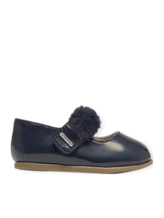 Mayoral Kids Patent Leather Ballerinas with Hoo...