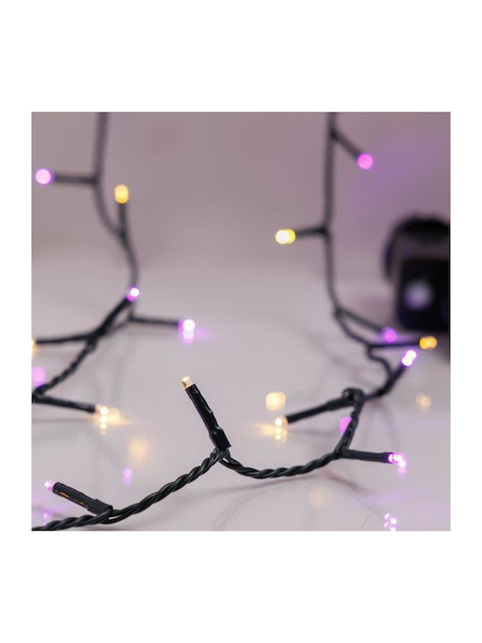 240 Lights LED 12m. Warm White in String 1pcs