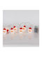 10 Lights LED 1.65m. Warm White Battery in String 1pcs