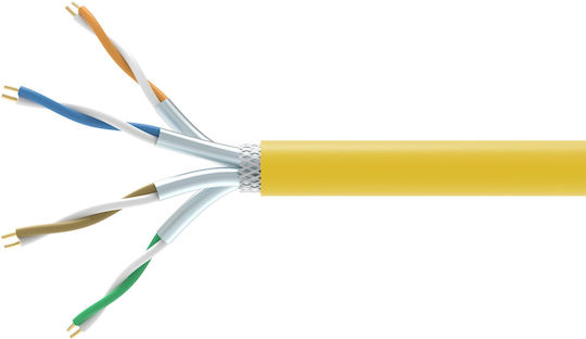 Equip S/FTP Kat.7a Ethernet-Netzwerkkabel ohne Steckverbinder 1000m Gelb 1Stück