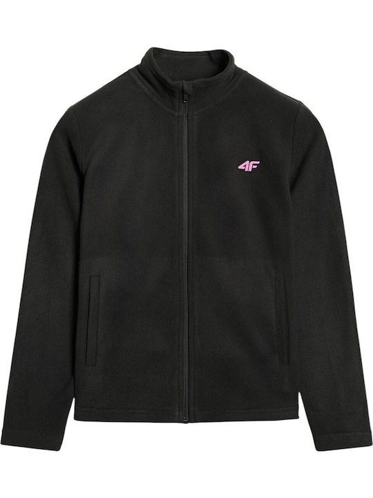 Cardigan pentru copii Fleece Neagră
