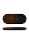 Ready Serving Platter Oval made of Porcelain Brown