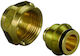 Pex Compression Fitting 17x2.0-g3/4" Ft Euro Uponor Vario