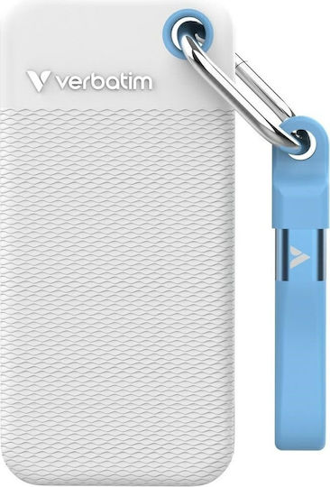 Verbatim Pocket USB 3.2 Externe SSD 1TB M.2 White / Light Blue