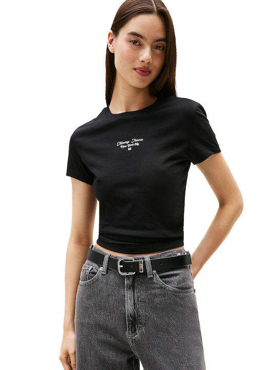 Tommy Γυναικείο T-shirt Black