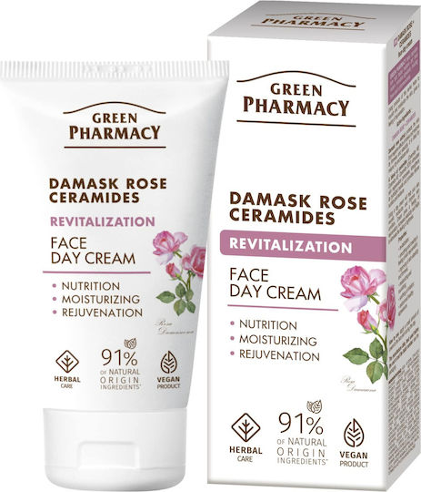 Green Pharmacy Damask Rose Ceramides Creme Gesicht Tag 50ml