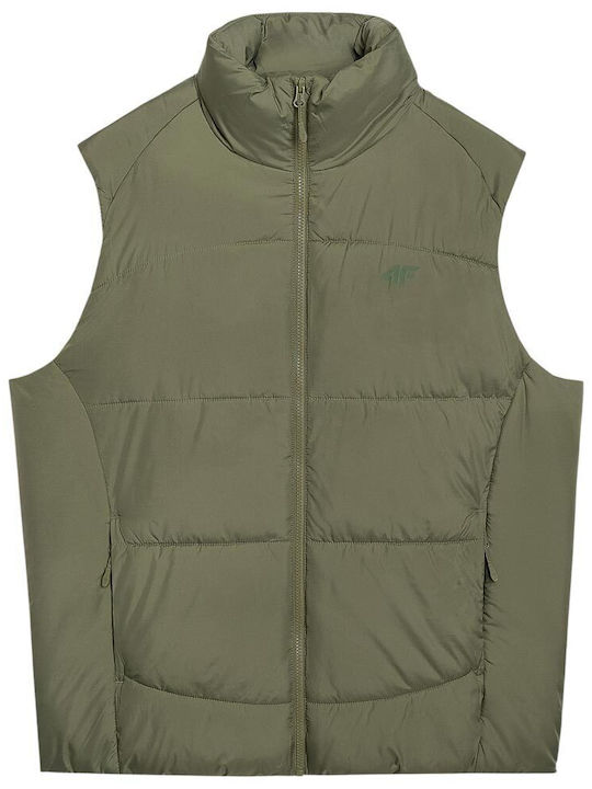 4F Ärmellos Jacke Khaki