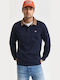Collar Heavy Rugger Polo Langarmbluse Dark Blue