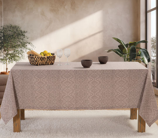 Nef-Nef Homeware Orion Сива Покривка За Маса 140x140см