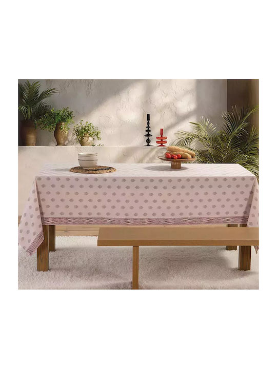 Nef-Nef Homeware Tischtuch Orphea Beige 140x140cm