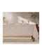 Nef-Nef Homeware Τραπεζομάντηλο Βαμβακερό Issual Beige 150x300εκ.