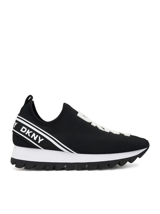 DKNY Abbi Γυναικεία Sneakers Μαύρα