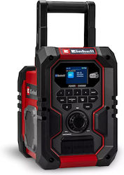 Einhell TE-CR 18 Li DAB+/FM/BT - Solo Επιτραπέζιο Μπαταρίας Γκρι