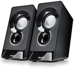 NGS SB 210 2.0 Computer Speakers With Power 12W Black NGS SB 210 2.0 Computer Speakers With Power 12W Black