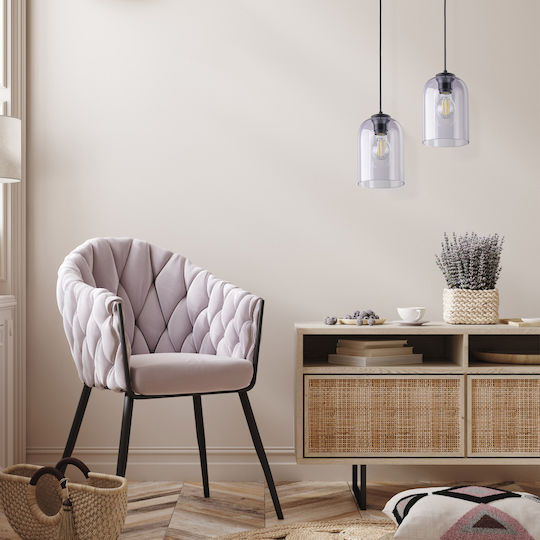 TK Lighting Κρεμαστό Φωτιστικό Μωβ