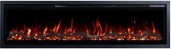 Electric Fireplace Smart Notting Hill 42 Wall Mounted Insert LED 1800w Hitense