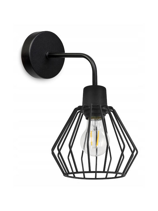 Light Home Μοντέρνο Φωτιστικό Τοίχου με Ντουί E...