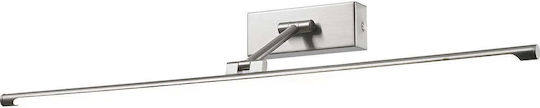 Italux Modern Lamp Wall with Integrated LED Silver