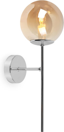 Light Home Φωτιστικό Τοίχου με Ντουί E14 Μελί