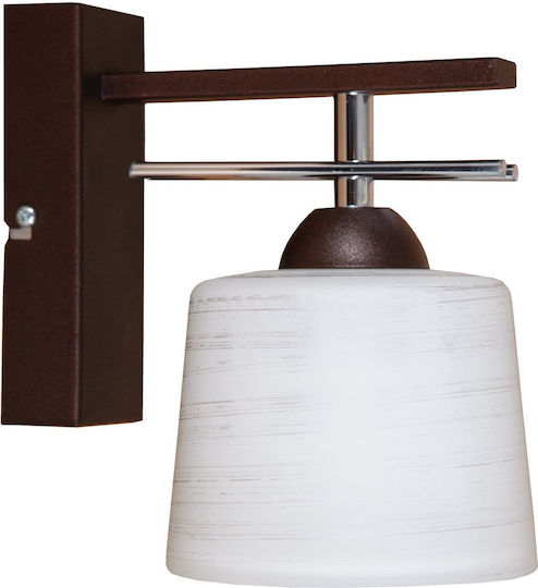 Light Home Clasic Lumină de Perete cu Soclu E27 Maro