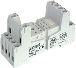 Socket Plug Gzt4-grey R4 Relay Grey
