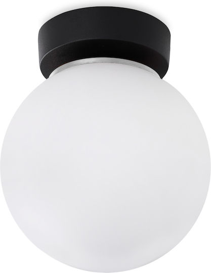 Light Home Plafonieră de Tavan Baie Albă cu Soclu E14